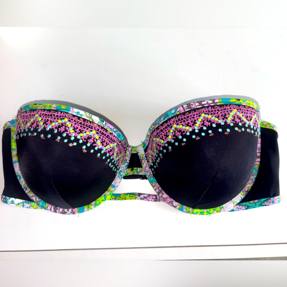 ✅ 😍 Victoria's Secret bandeau swim top 36D 👙